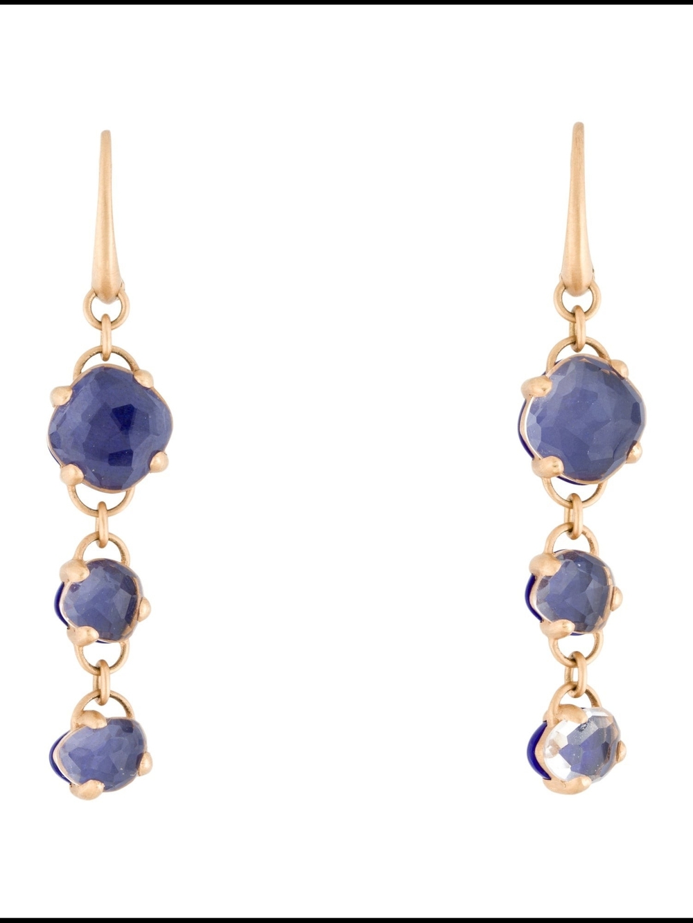 ISO Pomellato Capri Lapis Lazuli Drop Earrings